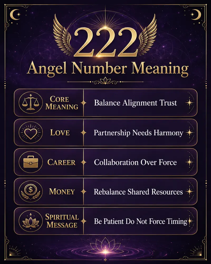 222 angel number meaning for love career money twin flames and spirituality